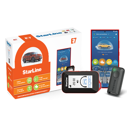 Автосигнализация StarLine E7 LTE GPS