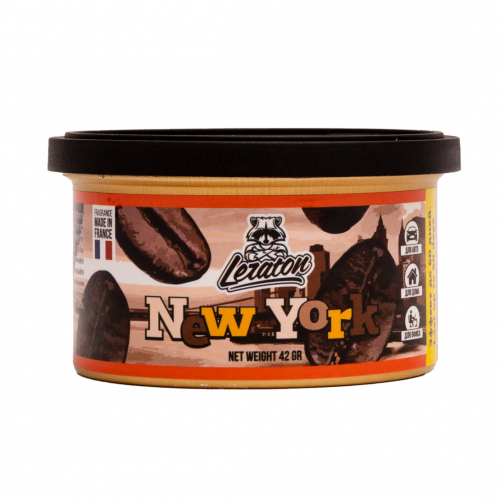 Ароматизатор для автомобиля в банке LERATON New York (Кофе)