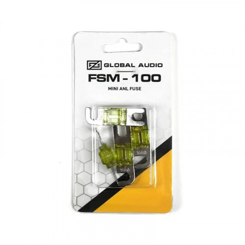 Предохранитель Global Audio FSM-100, 100A (4шт-упак)