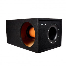 Короб ФИ для 12" (285 мм), труба 160 черная, 70л, F18 (B12-1.F18-1.T-BK)