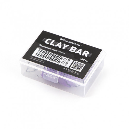 Глина полировальная Shine Systems Clay Bar (100гр)