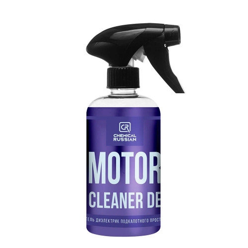 Очиститель диэлектрик подкапотного пространства Chemical Russian Motor Cleaner DE (500мл) (CR846)