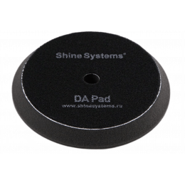 Полировальный круг черный ультрамягкий Shine Systems DA Foam Pad Black (130мм)